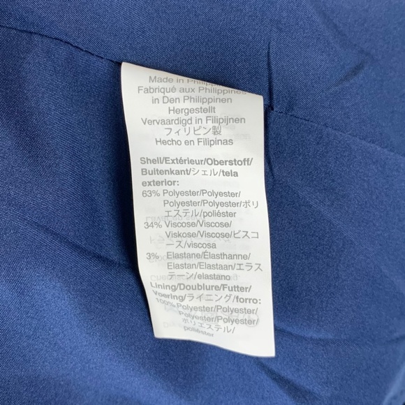 J.Crew Scoopneck Fit Flare Dress Herringbone Twill 6 - Picture 8 of 8